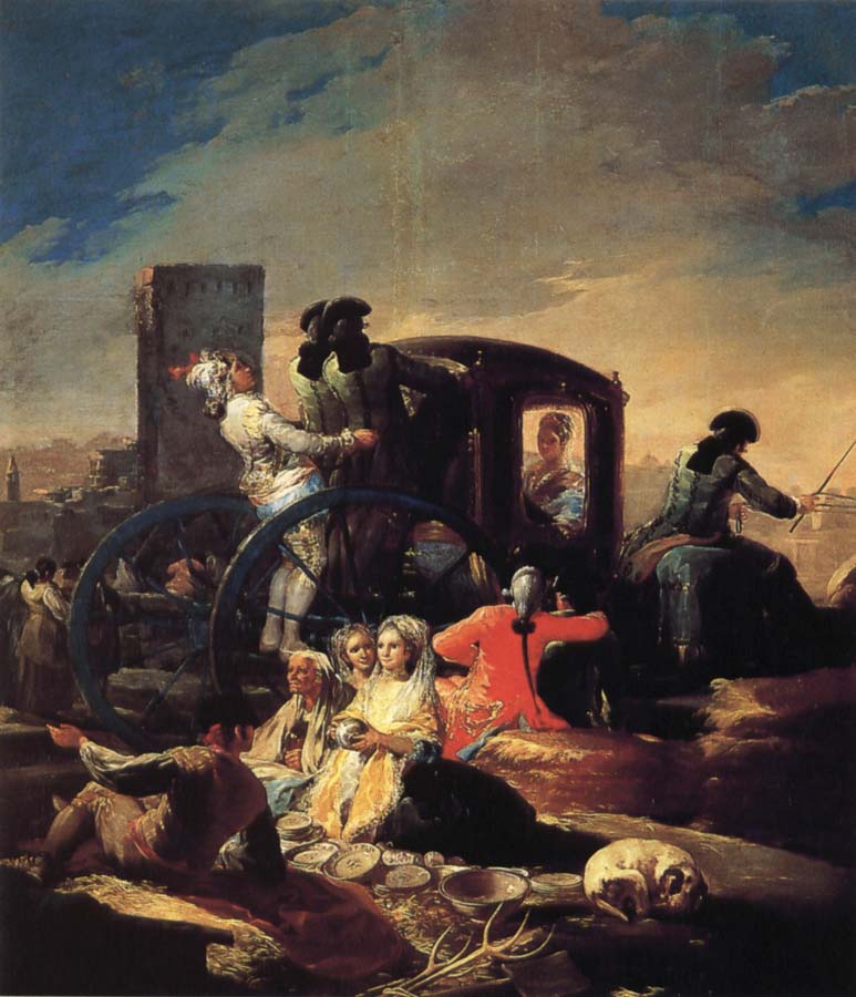Francisco Goya Crockery Vendor